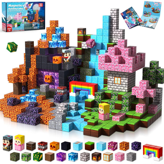 Magneverse 0.8in rich cubes collection sparks tactile building fun