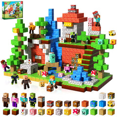 Magneverse 160-pcs magnetic blocks set for engaging STEM exploration and imaginative play.