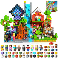 Magneverse 464pcs magnetic blocks set for creative play and spatial thinking.