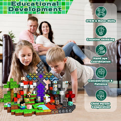 Magneverse 500pcs 0.8in blocks are easy for little hands to grip.