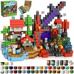 Magneverse 500pcs 0.8in lava theme blocks spark imaginative, open-ended play.