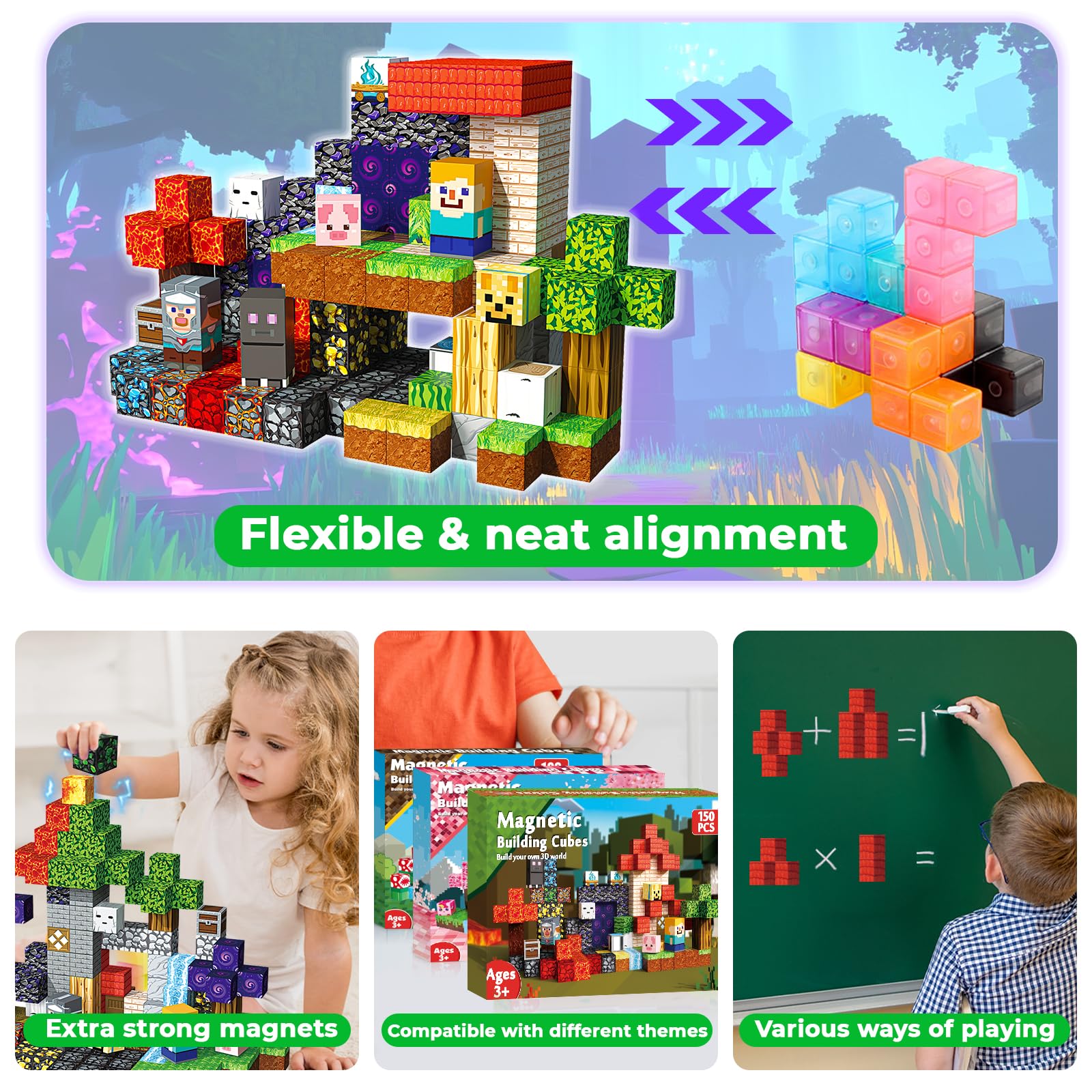 Magneverse Montessori-inspired blocks nurture early geometry and coordination