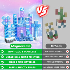 Magneverse clicks spark creativity and improve spatial reasoning.