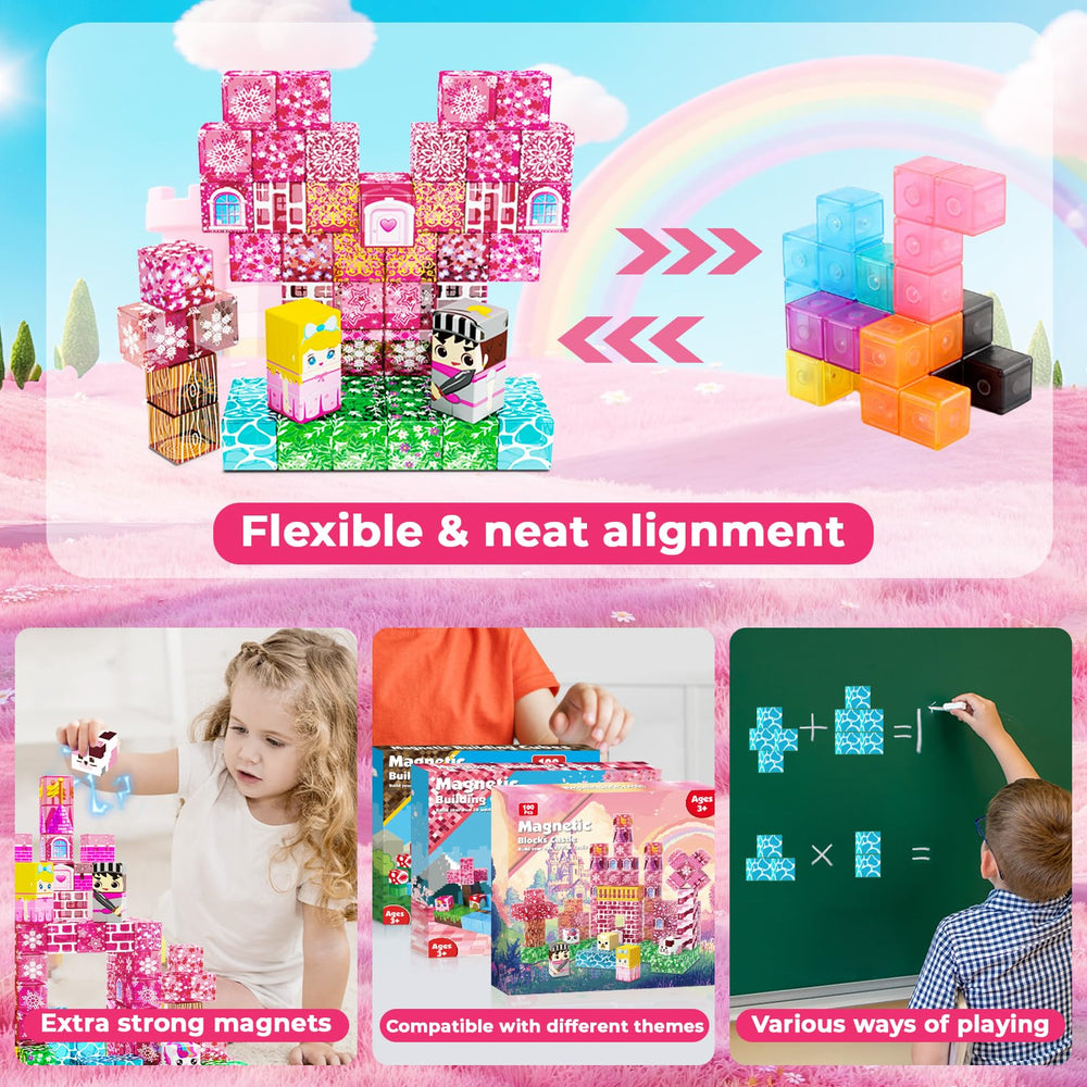 Magneverse builds imagination and spatial skills with magnetic shapes