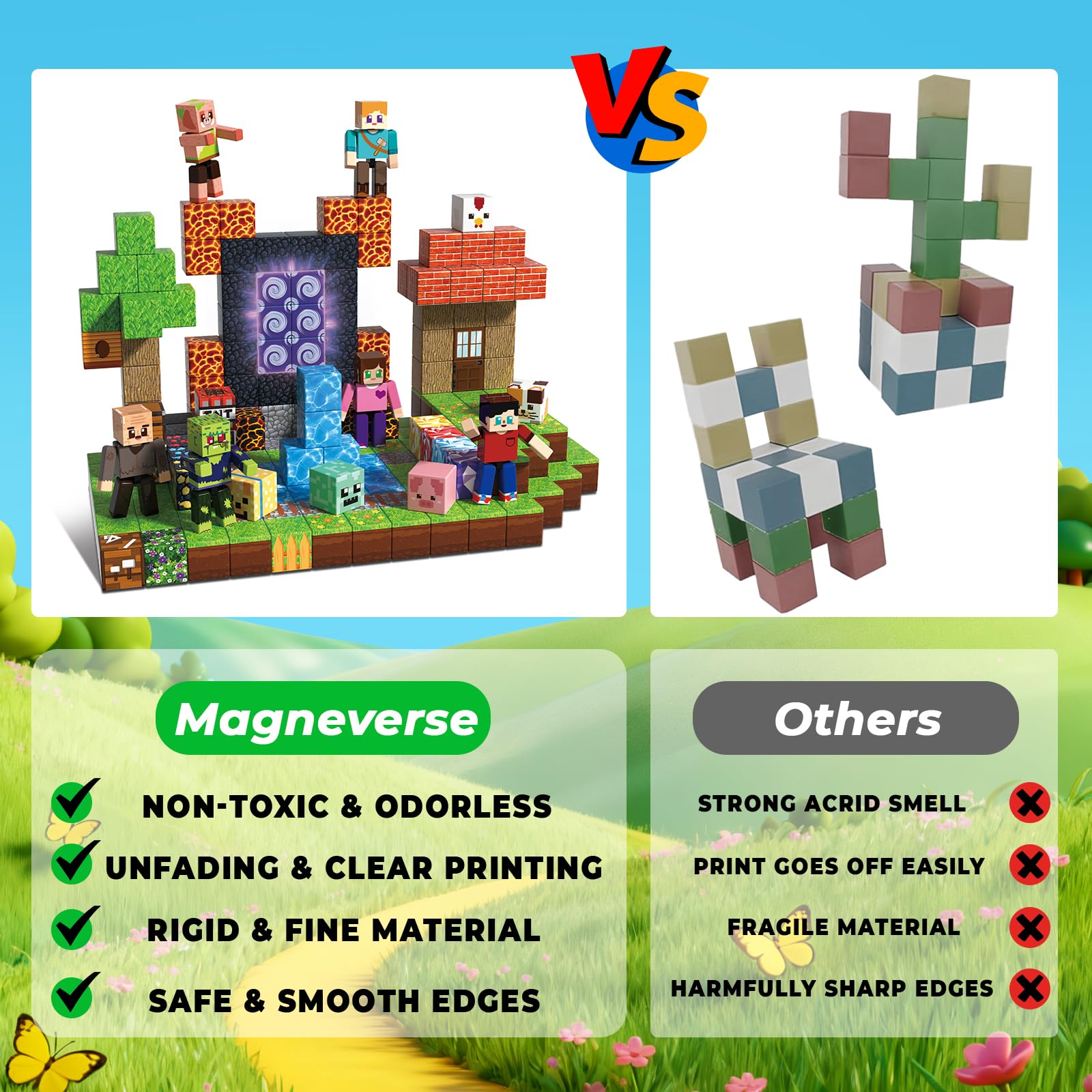 Magneverse classroom-ready STEM toys support group learning and structure