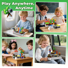 Magneverse durable blocks resist rough play with a sturdy plastic coating and strong magnets