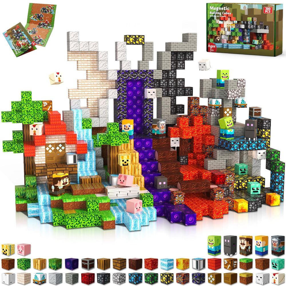 Magneverse portal theme cubes for imaginative play and spatial thinking.