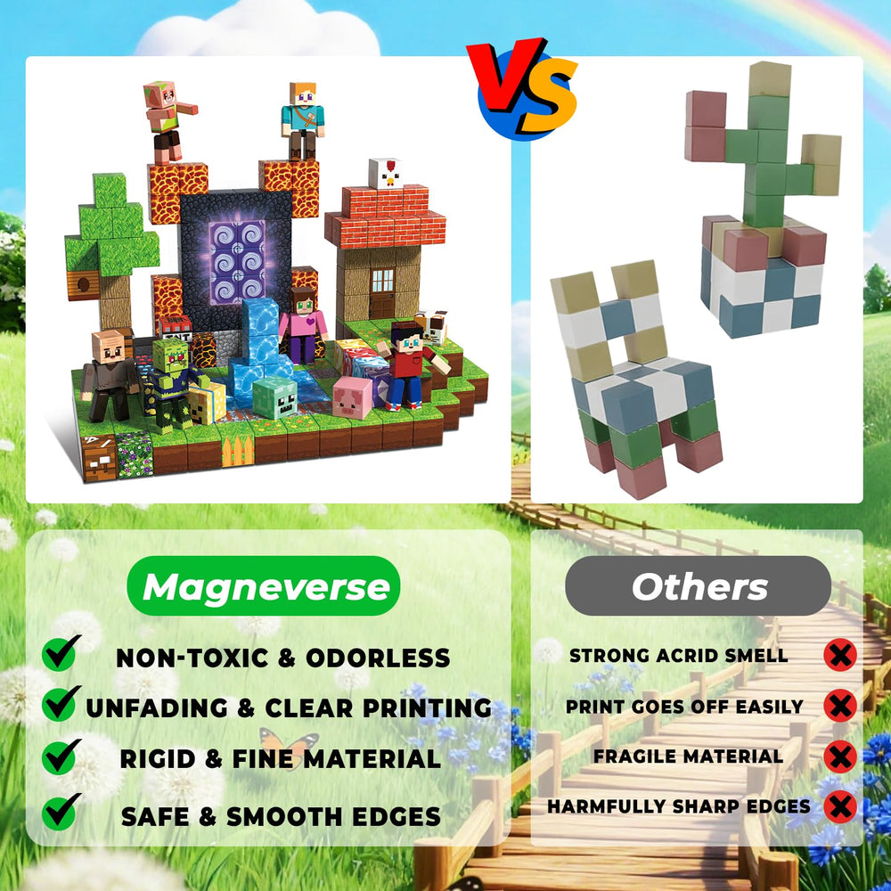 Magneverse stem-learning-toy supports early math and engineering concepts through play.
