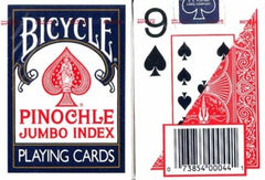 Magnifying Aids Print Pinochle cards with large numbers for easier visibility during play