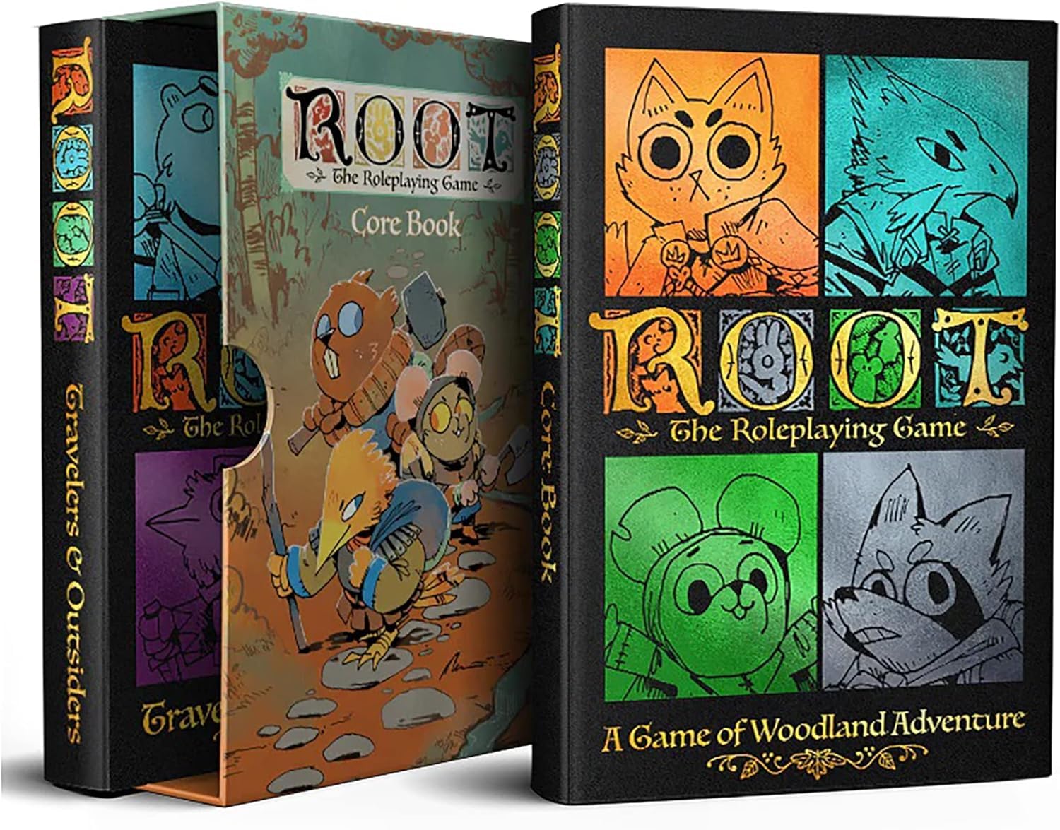 Magpie Games Root Deluxe Set core book and expansion for immersive, collaborative tabletop adventures