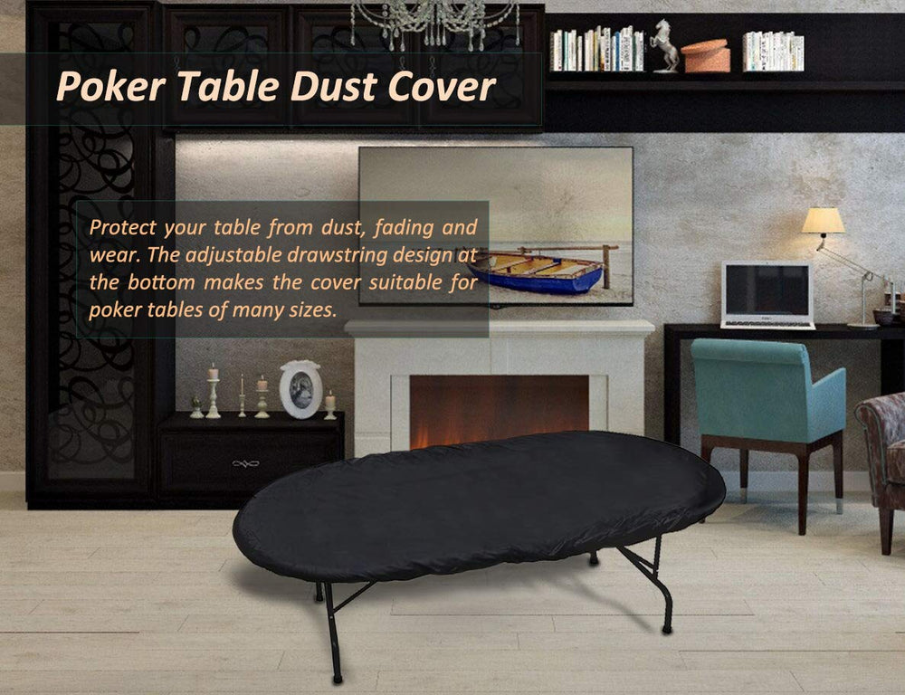 MaWGcowerd durable poker table cover built for regular game night use