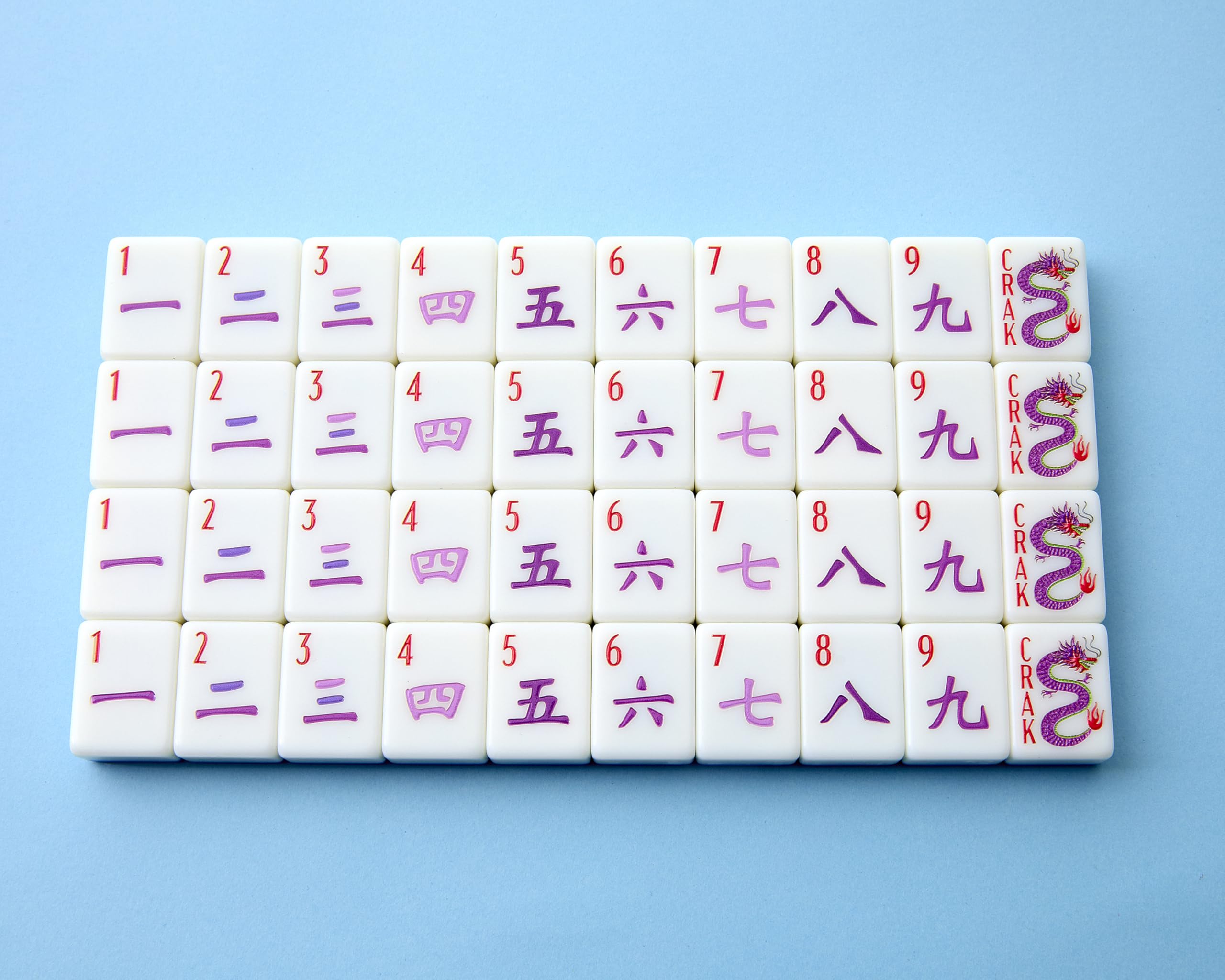 Mahjong Co Blossom tiles size and lightweight design for portable play