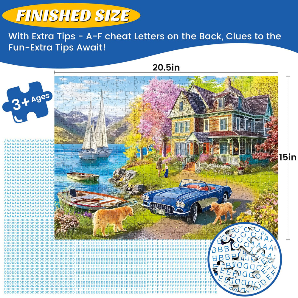 Maiqufa precision-cut puzzle ensures snug fits for smooth assembly