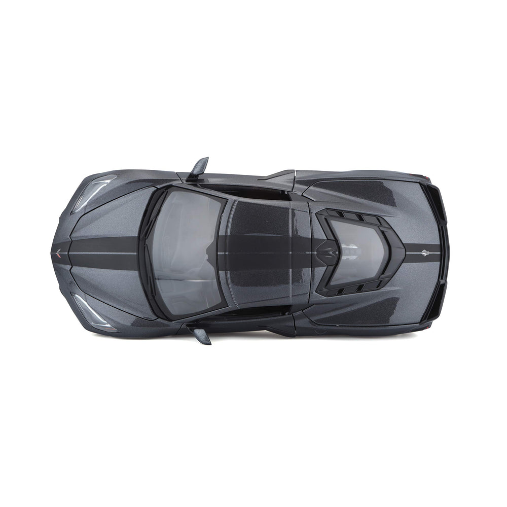 Maisto 1:18 Stingray Z51 detailed chassis and exhaust.