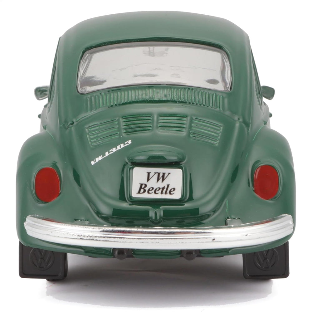 Maisto Beetle Green die-cast metal body with plastic details for durability