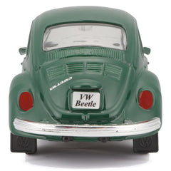 Maisto Beetle Green die-cast metal body with plastic details for durability