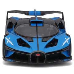 Maisto Bugatti Bolide engine compartment reveals mechanical detail.