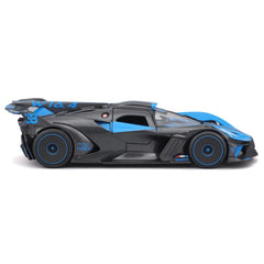 Maisto Bugatti Bolide licensing emblem confirms official status.