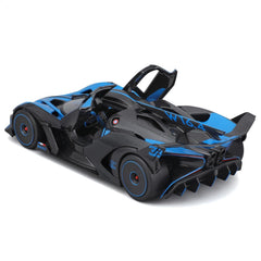 Maisto Bugatti Bolide opening doors demonstrates interactive display options.