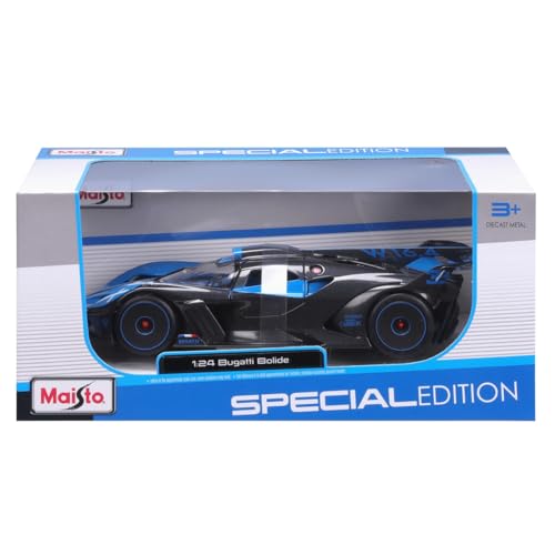 Maisto Bugatti Bolide packaging suitable for gift or display.