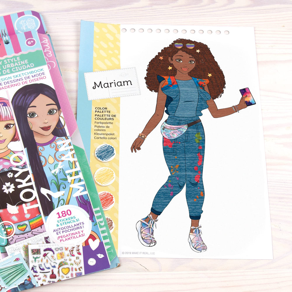 Make It Real City Style Stickers for quick fashion accents and storytelling.