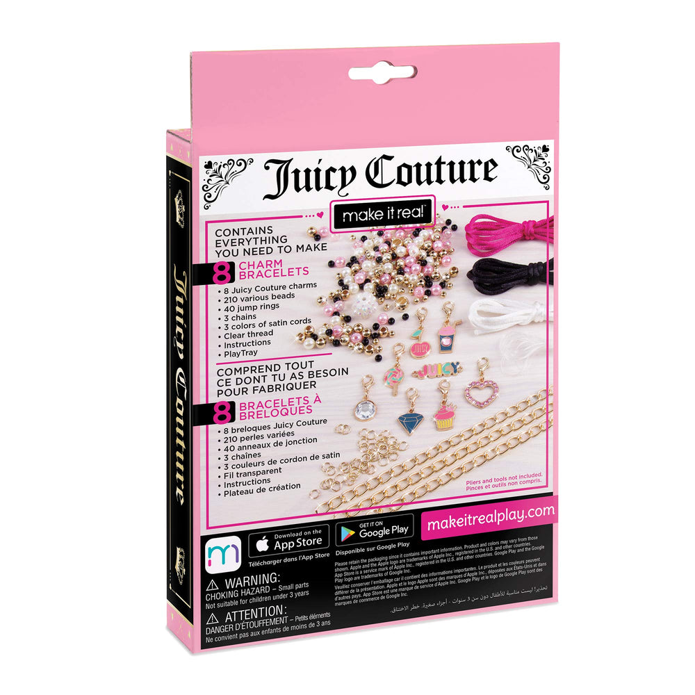 Juicy Couture bracelet kit charms add personality to DIY projects