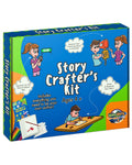 Makealaxy Story Crafters cover design showing a bright, inviting hardcover book.