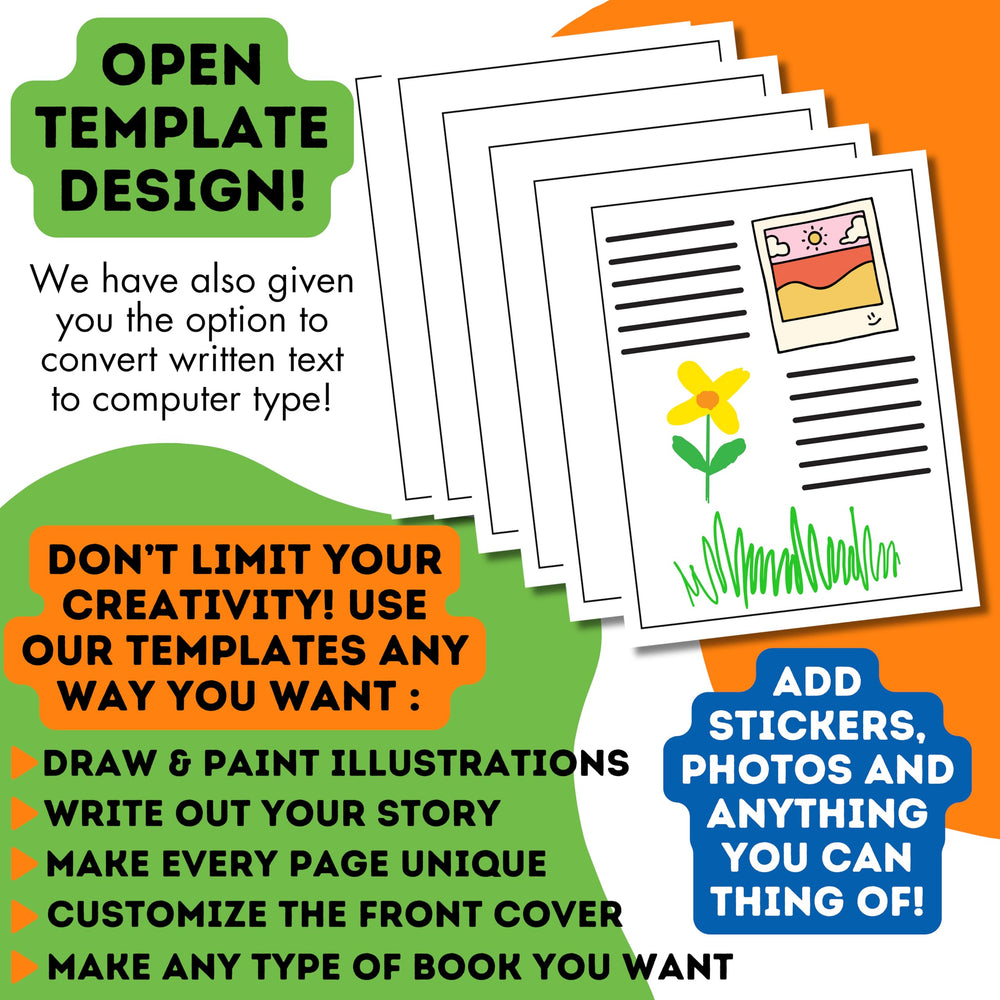 Pencils and crayons included with Story Crafters for smooth drawing.