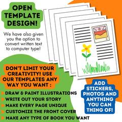 Pencils and crayons included with Story Crafters for smooth drawing.