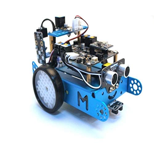 Makeblock aluminum extrusion frame provides a sturdy, modular build for mbot addons.