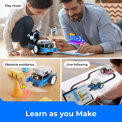 Makeblock mBlock software and apps support learning with mBot