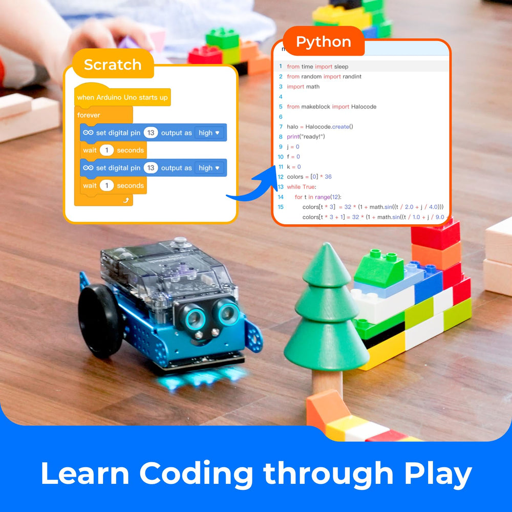 mBot2 voice control interaction, beginner-friendly AI play and experimentation