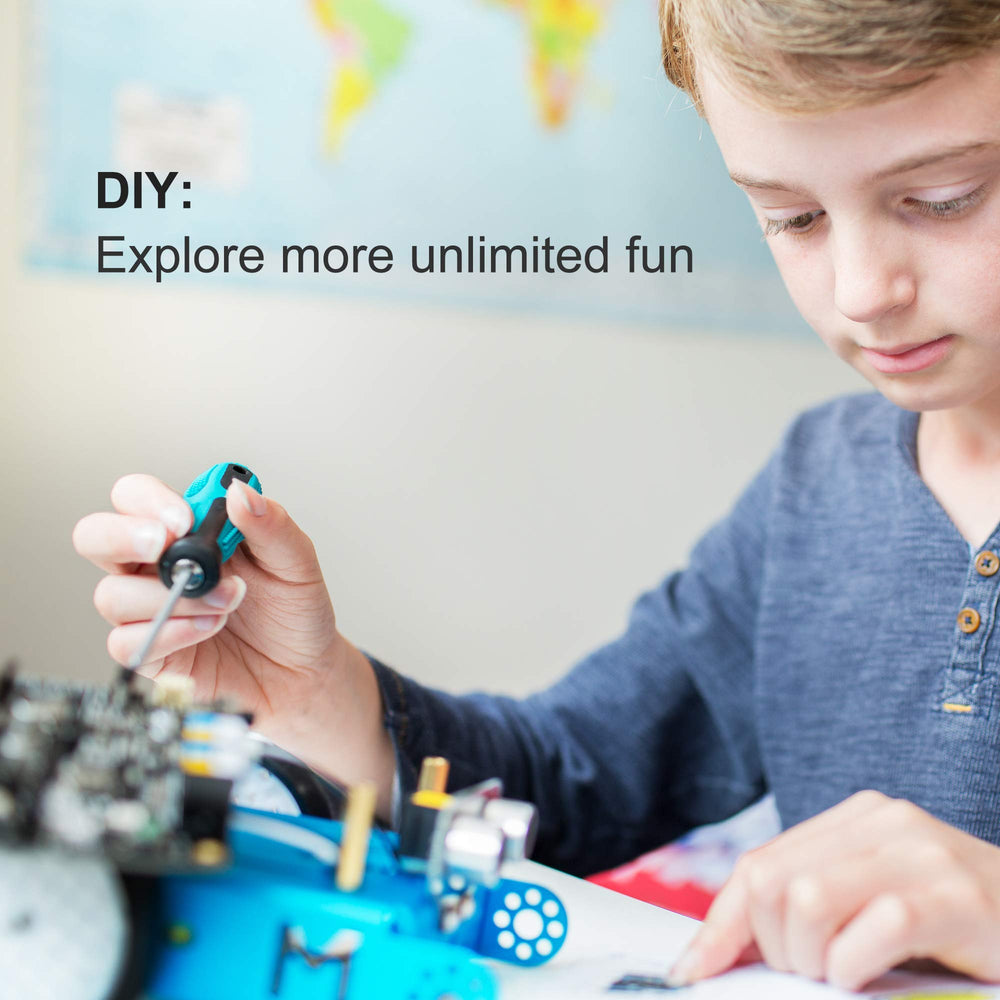 Makeblock Servo Pack assembly guide shows quick upgrade steps