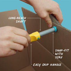 Makedo Explore cardboard pieces ready for new creations and reusability.