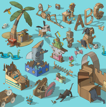 Makedo Explore hands-on-learning scene encourages experimenting with materials.