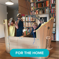 Makedo Explore small-group-work environment fosters teamwork.