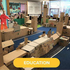 Makedo Invent connector pieces enabling quick imaginative builds