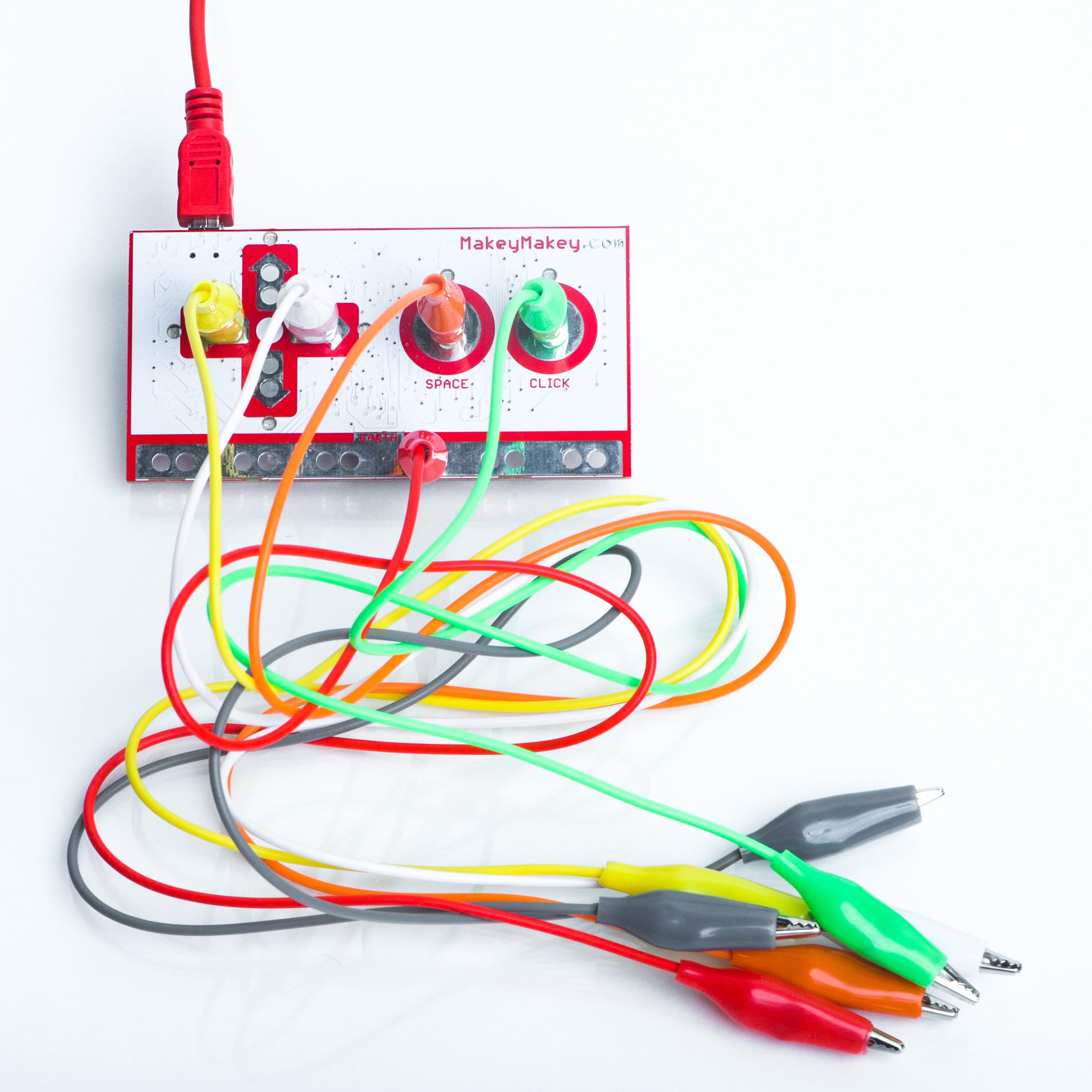 Makey Makey video game controller concept lets kids invent interactive games.