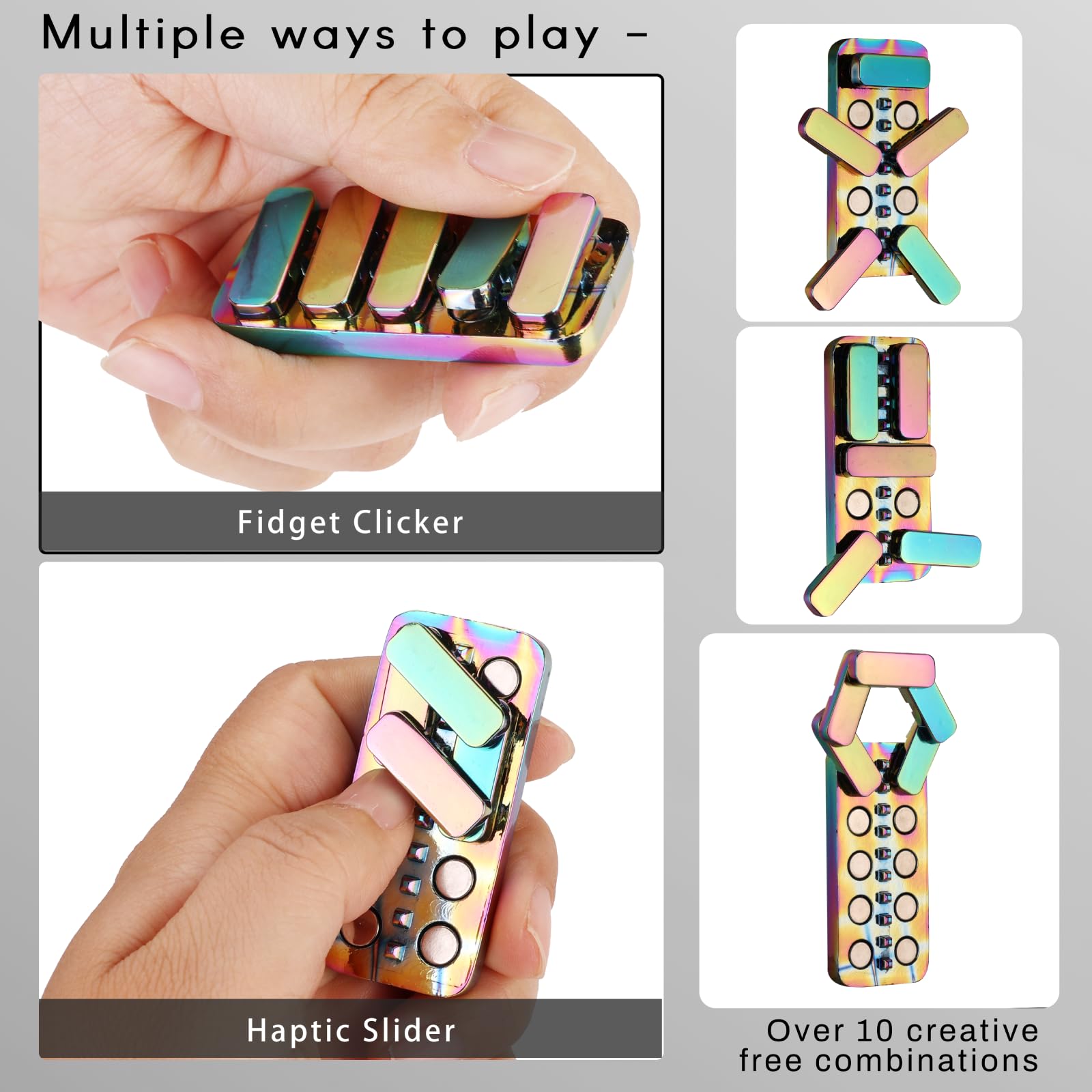 MAKWEN office-friendly fidget clicker operates quietly to minimize disruption