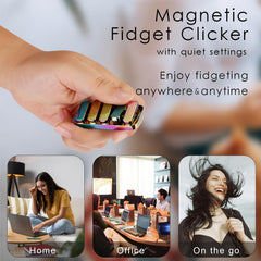 MAKWEN rainbow-finish metal body provides grip and visual appeal