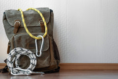 Maky Outdoors carabiner on swing chair secures position reliably.