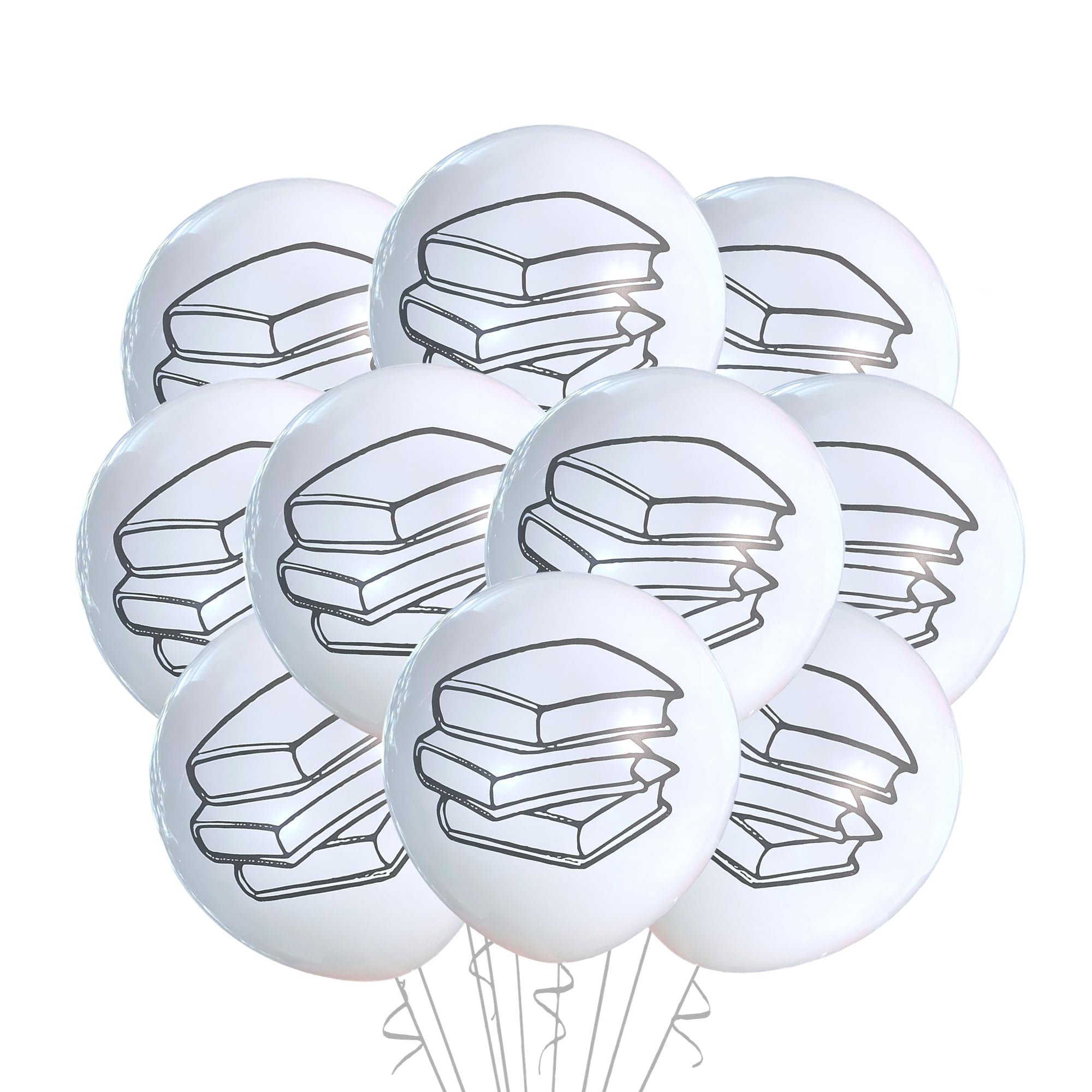 Malayan Products book balloons pack for book club decor and birthday celebrations.
