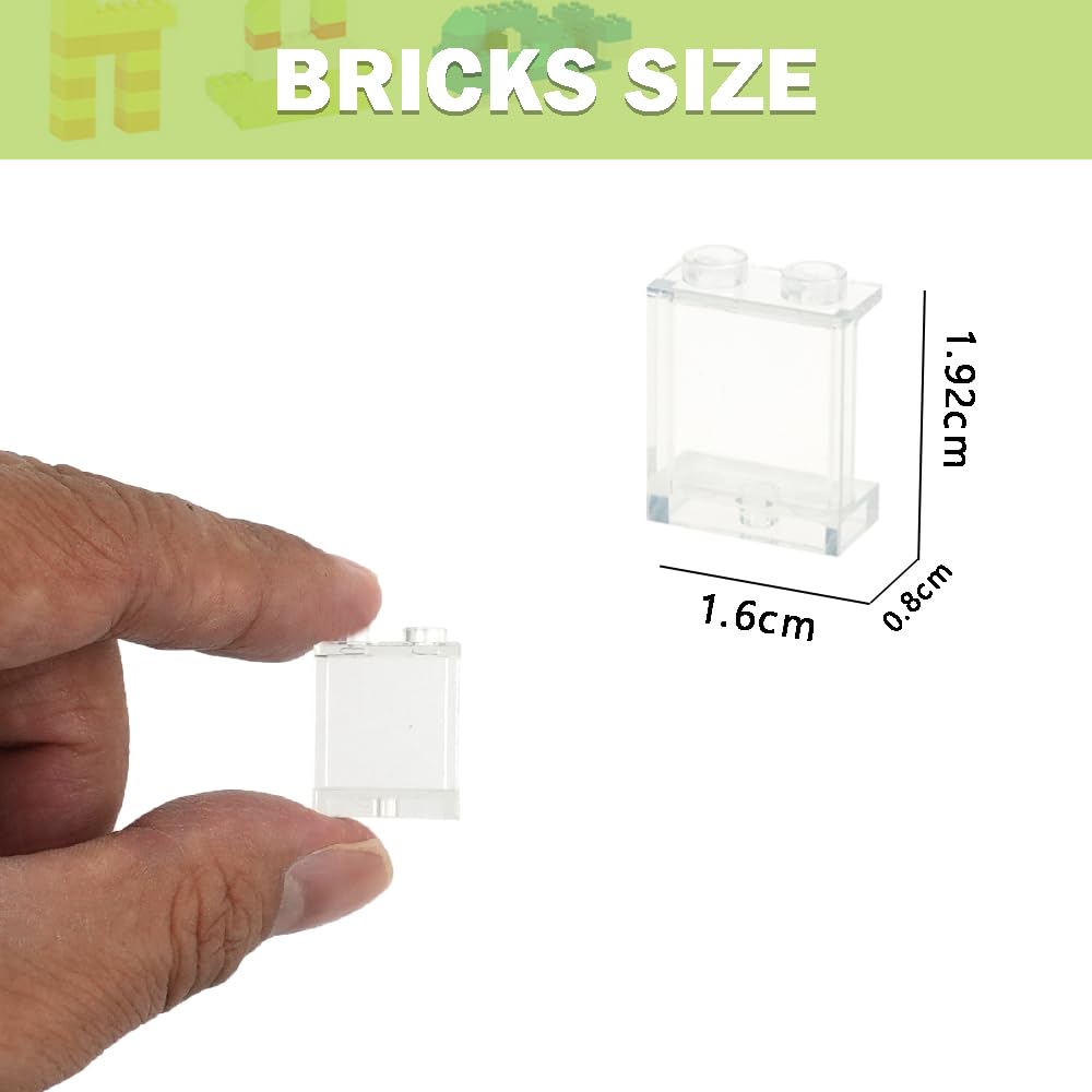 MALEKO flat clear plates ideal for versatile DIY builds with smooth edges