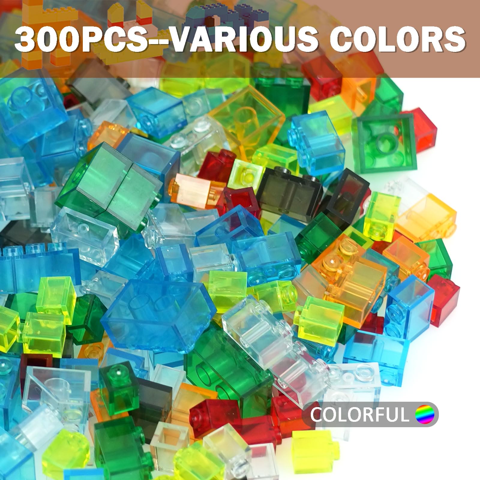 MALEKO gift-bricks pack suits kids and adult builders alike