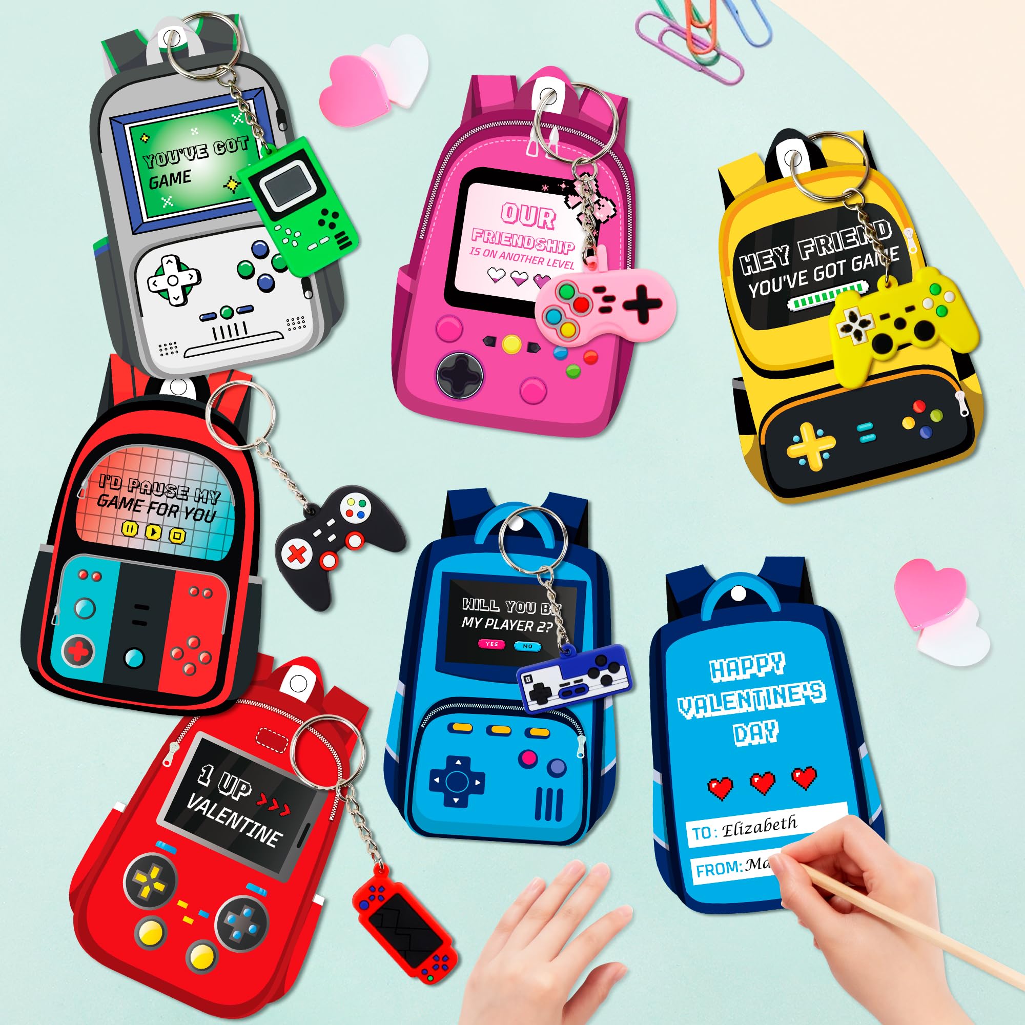 Malhaii cards and bags create ready-to-distribute classroom gifts.