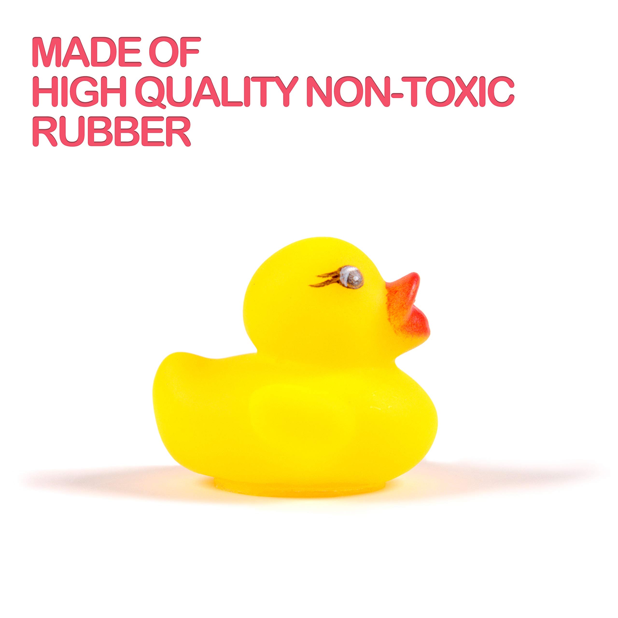 Maliweg compact mini ducks ideal for travel and small bathtubs.