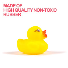 Maliweg compact mini ducks ideal for travel and small bathtubs.
