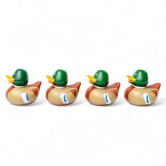 Natural State Novelty Mallard rubber duckies mini 2-inch size are easy for little hands