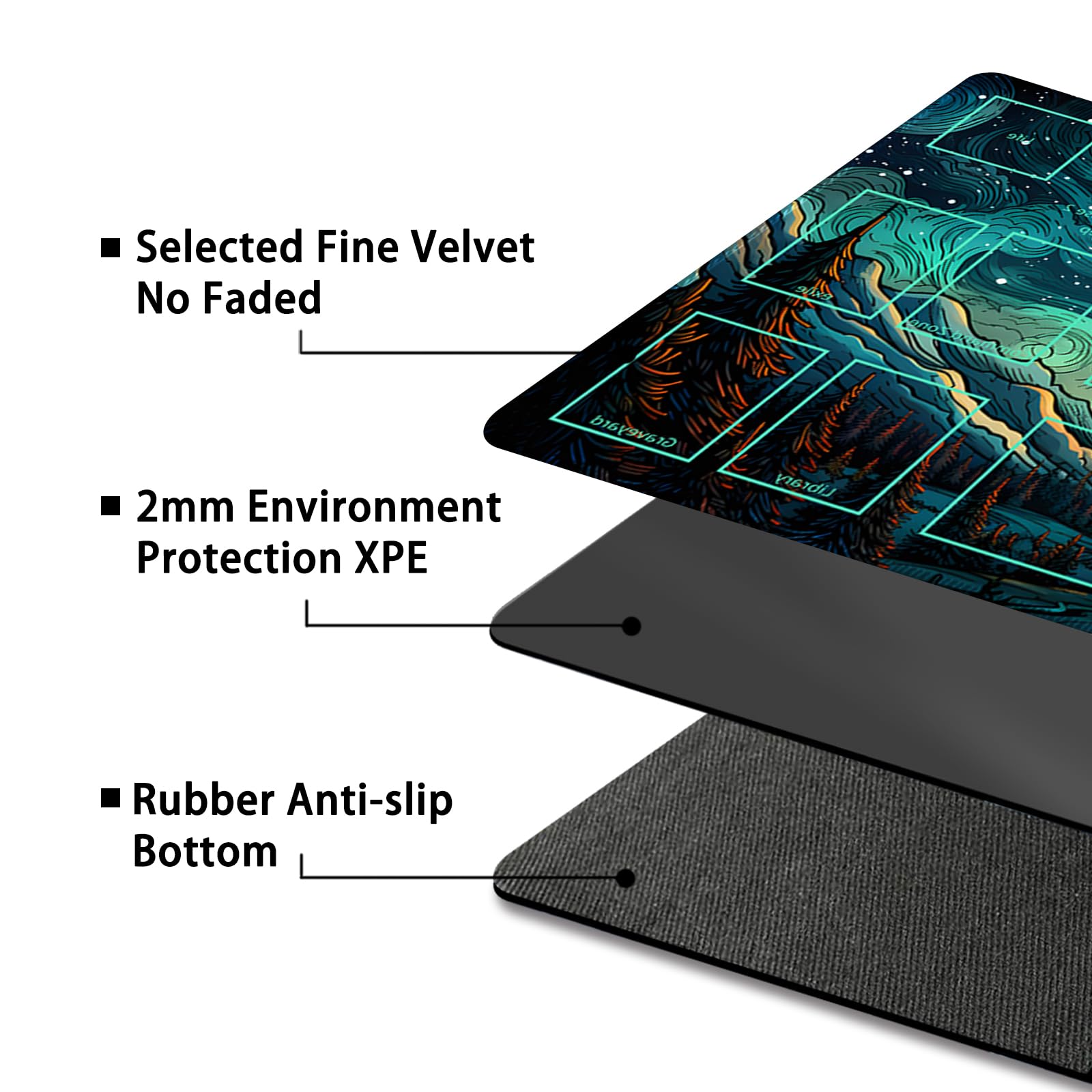 Malqiqi Playmat with storage bag for easy transport and packing.