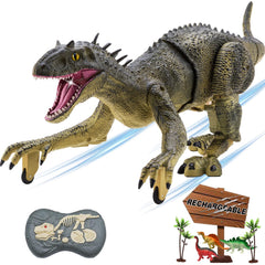 MAMABOO remote control T Rex walking for dynamic pretend play indoors